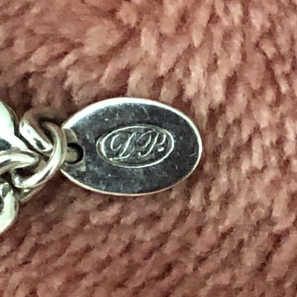 Sterling silver amethyst and blue topaz necklace - Picture 8 of 8